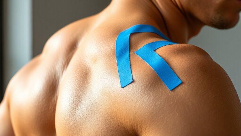 kinesiology tape for shoulder healing