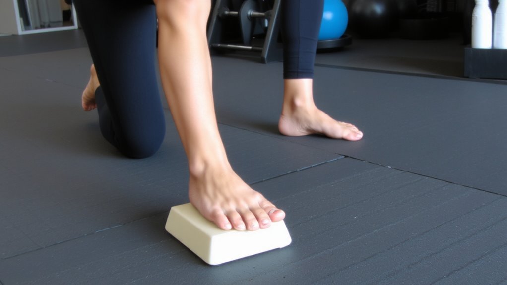 kneel align lean hold