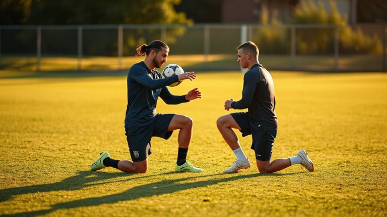 kneeling to standing passing