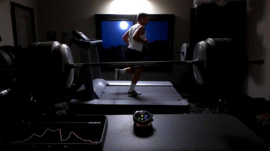 late lifting disrupts rem sleep