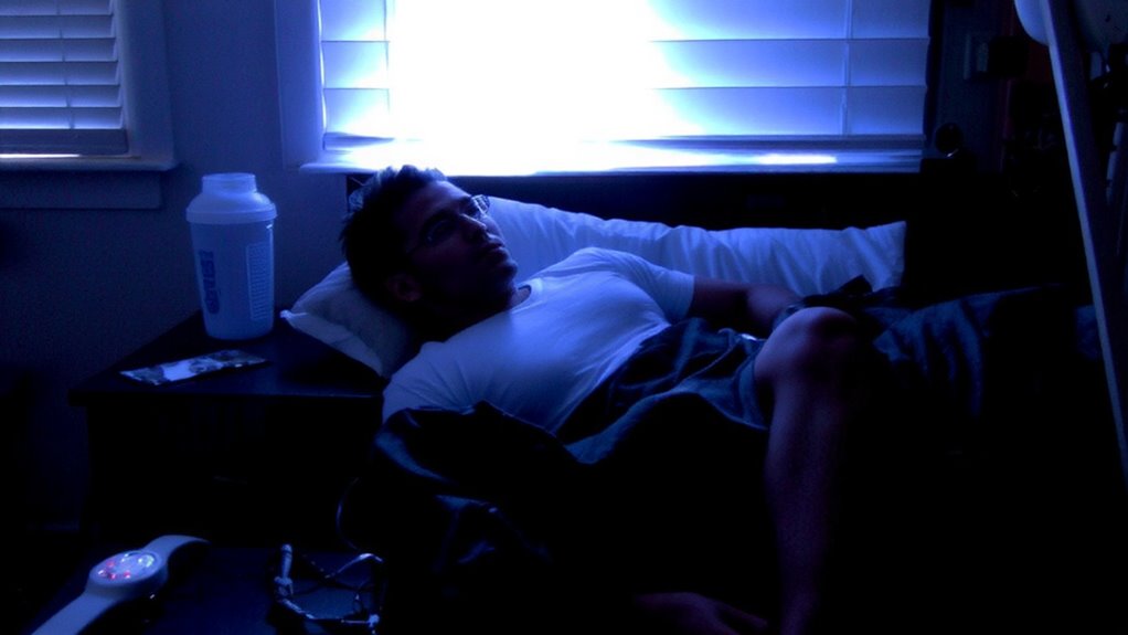 late protein and sleep