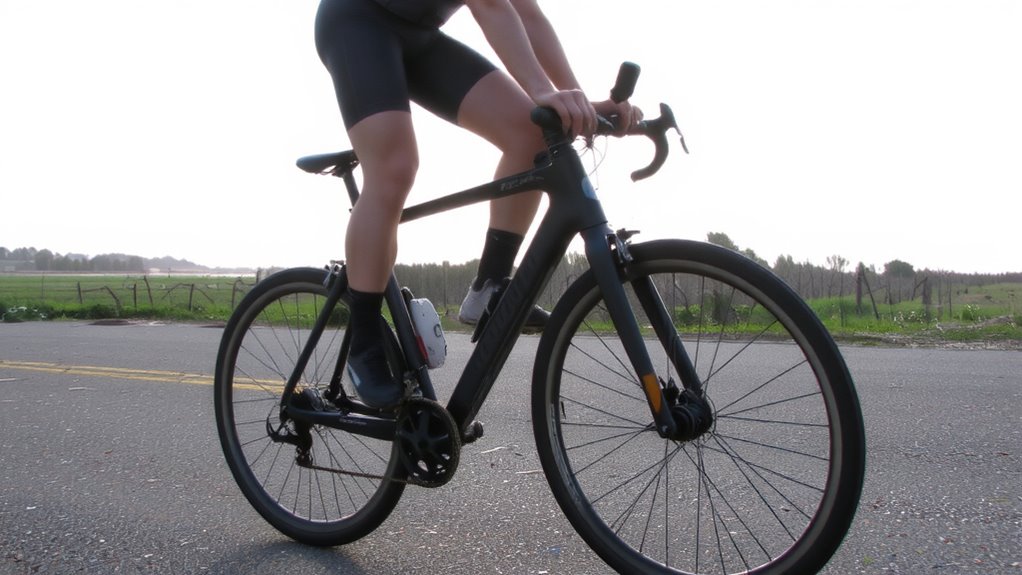 lower seat height reduces knee pain