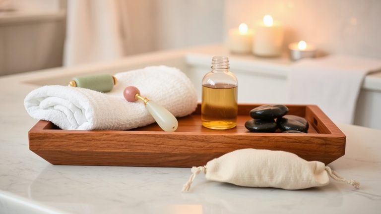 luxury spa like massage tools