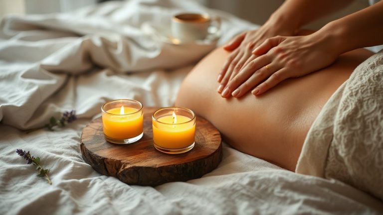 massage candles for mood enhancement