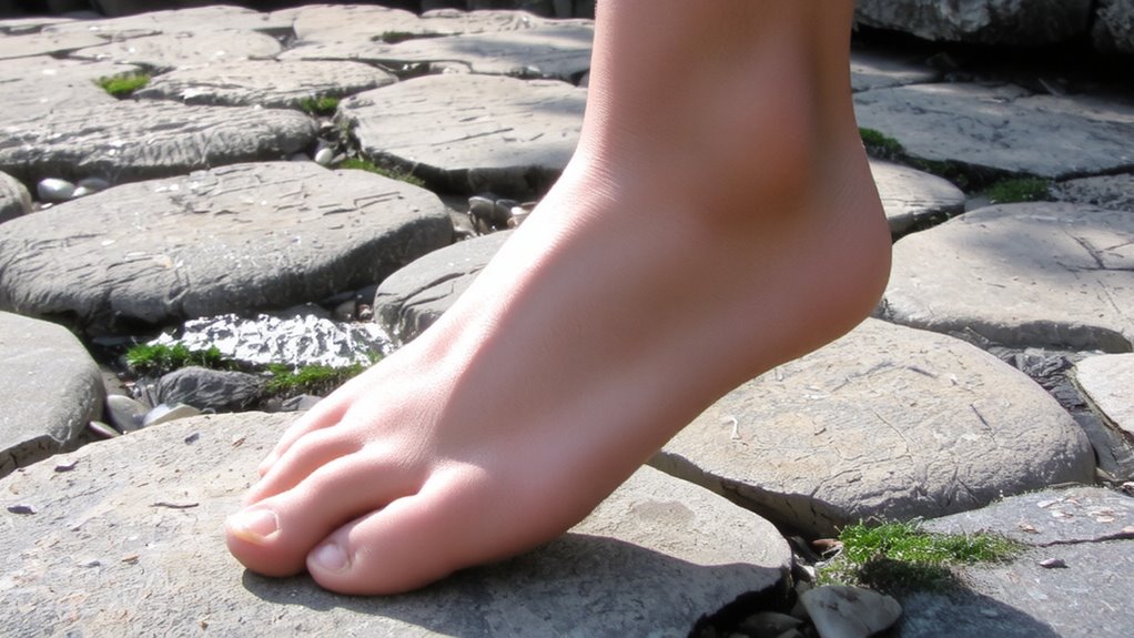 mindful steps for sore feet