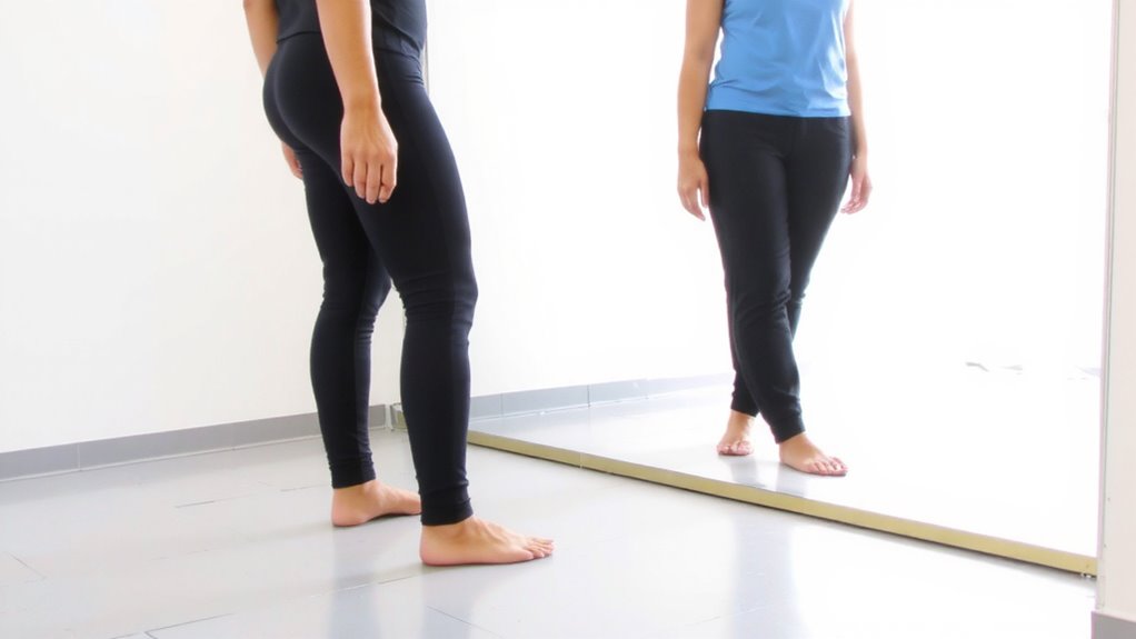 mirror guided gait retraining