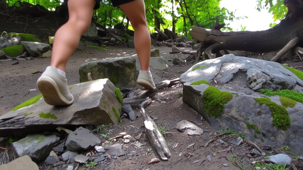 move with the terrain