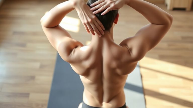 overhead triceps and lat release