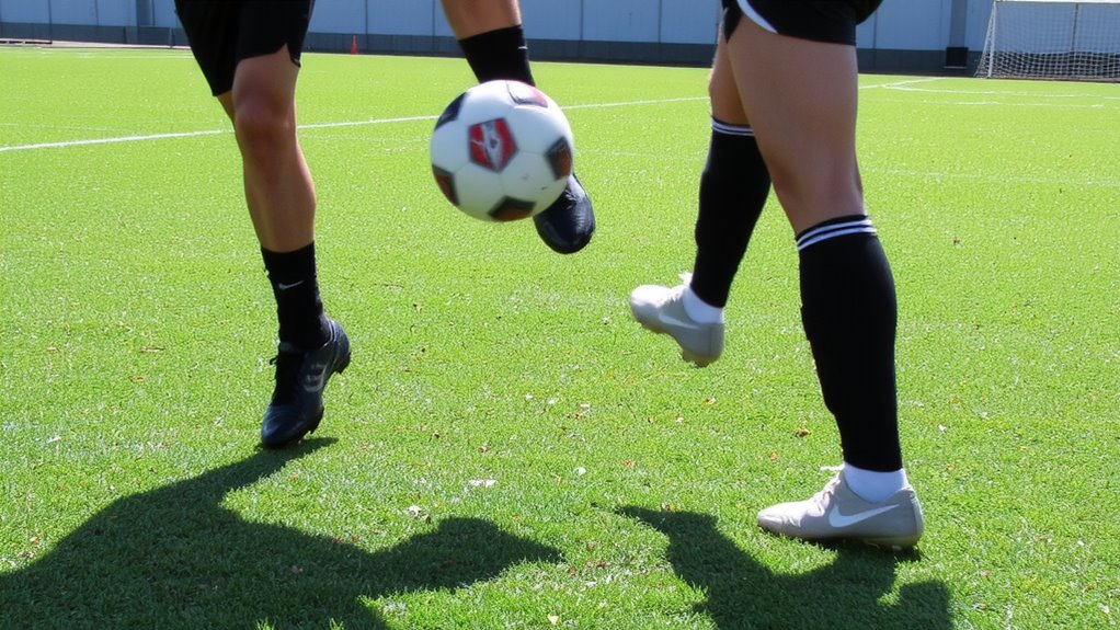 passing in motion with precision