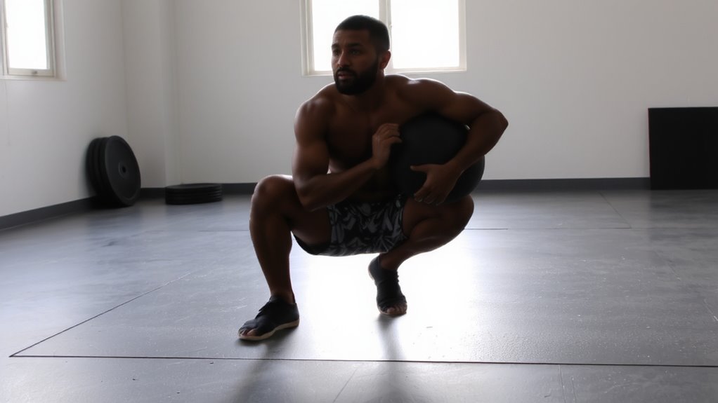 perfect form eccentric split squats
