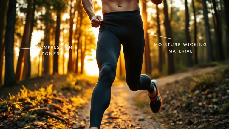 performance and comfort running tights