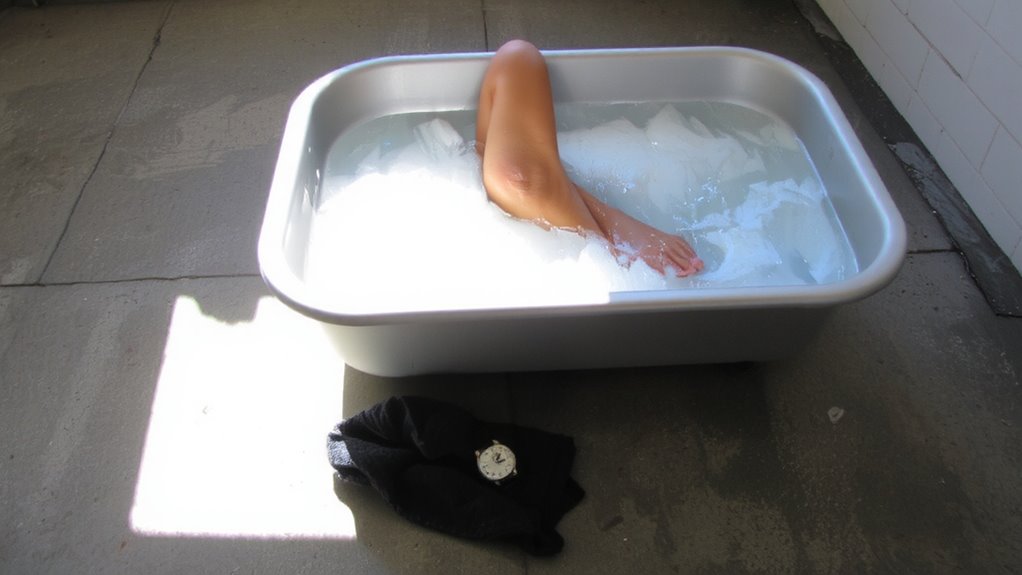 post exercise cold immersion timing