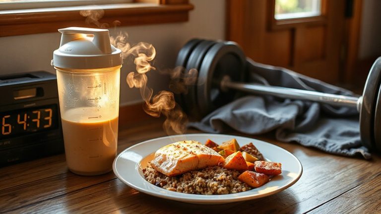 post workout meal timing
