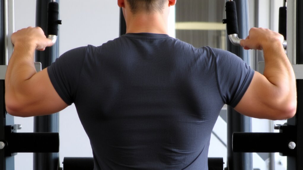 postural reset rows with bands