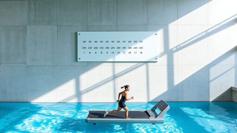 progressive loading water jogging tables