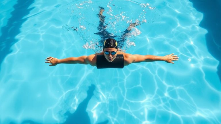 pull buoy upper body focus