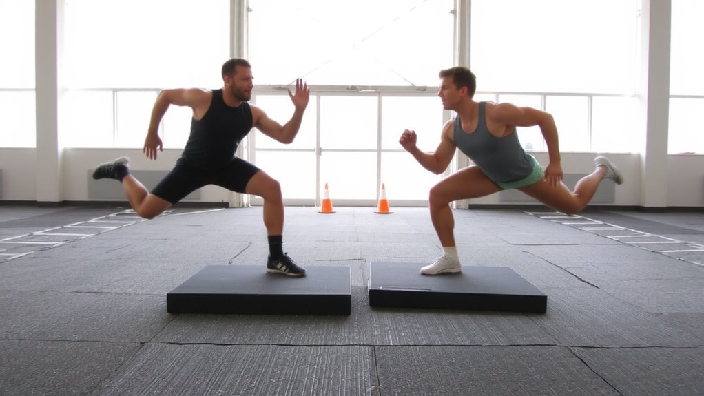 quick unpredictable mirror drills