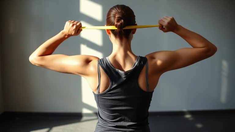 resistance band cervical extensions