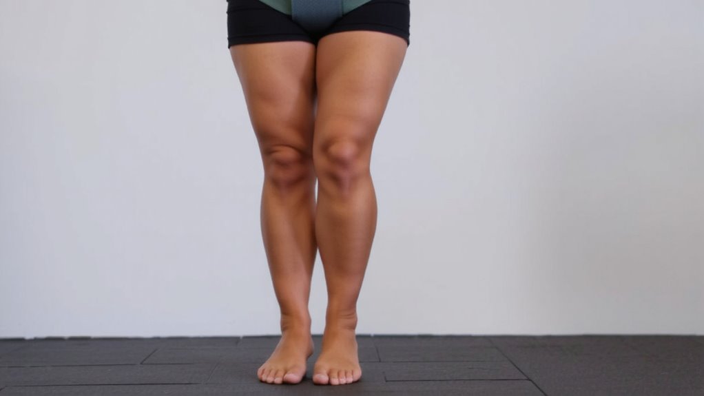 resisted mini squat holds