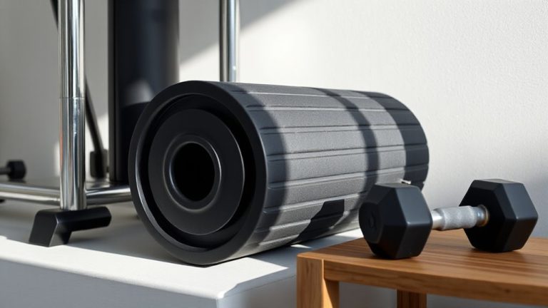 rollers stored beside units