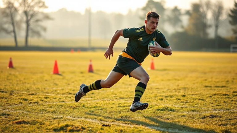 rugby winger sprint circuit