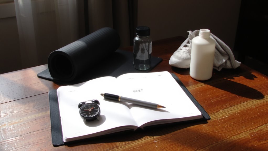 schedule rest like training