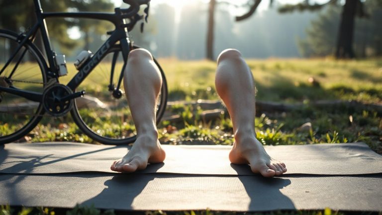 seated forward bend cycling relief