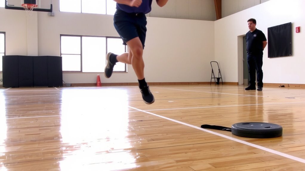 single leg hop testing protocol
