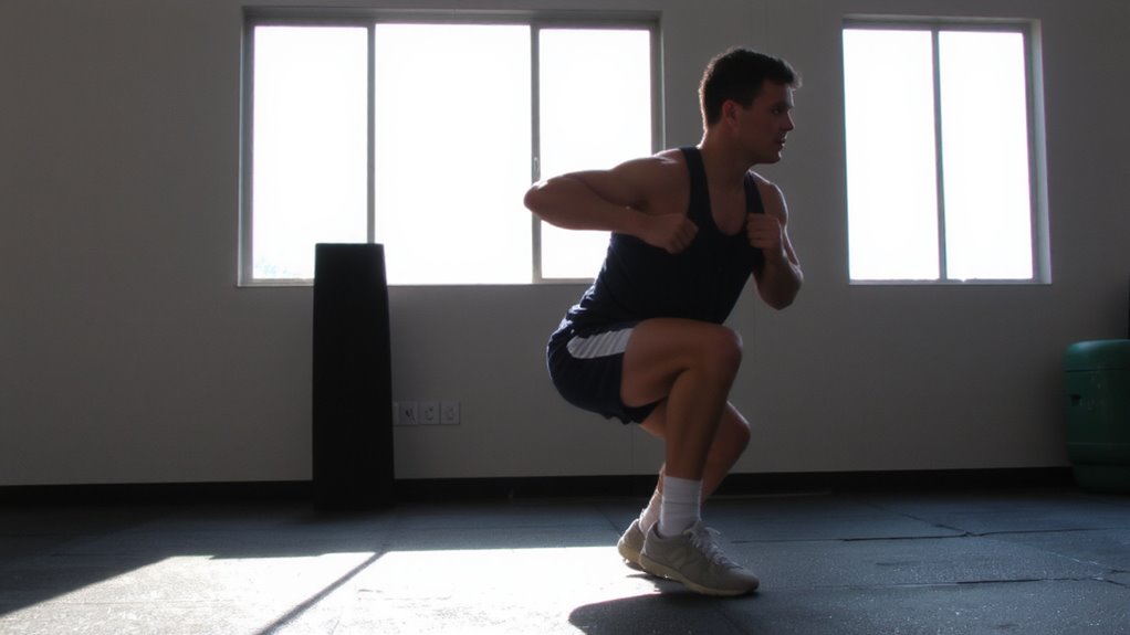 split squat descents rebuild quad strength