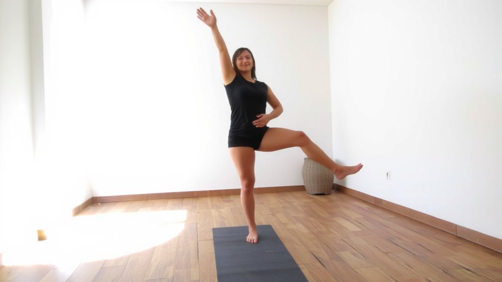 standing hip mobility drill