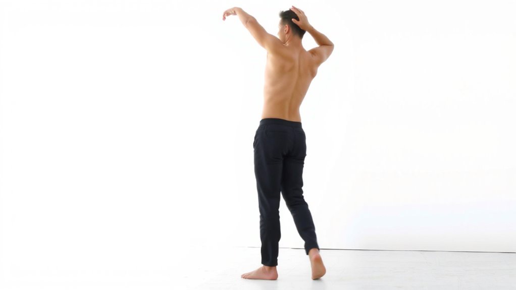 standing rotational reaches