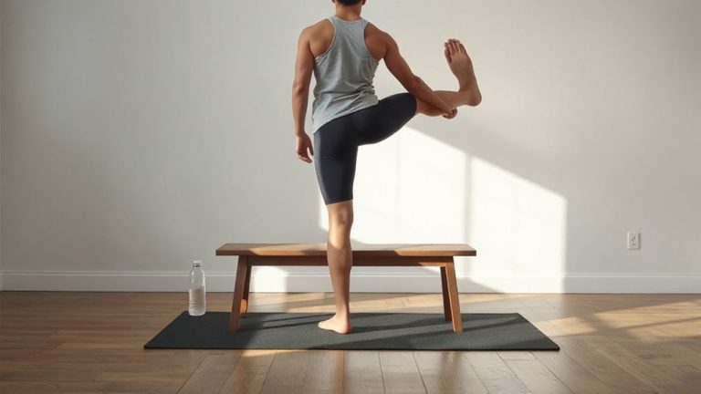 static hamstring stretch post workout