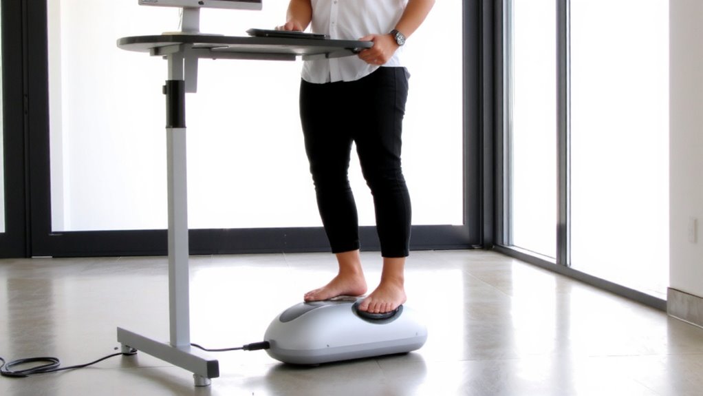 stay active while working