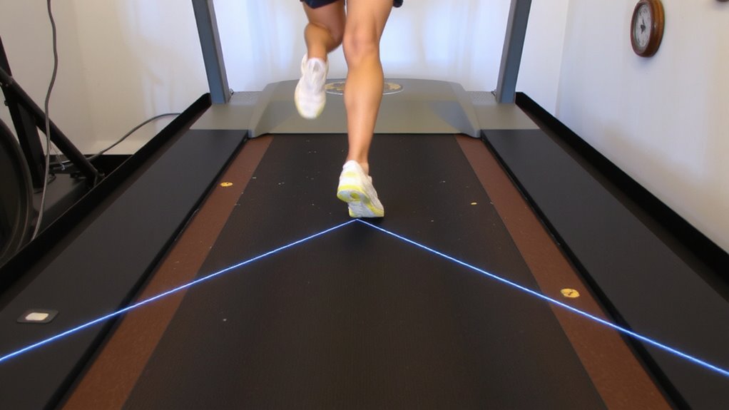 step symmetry monitoring with feedback