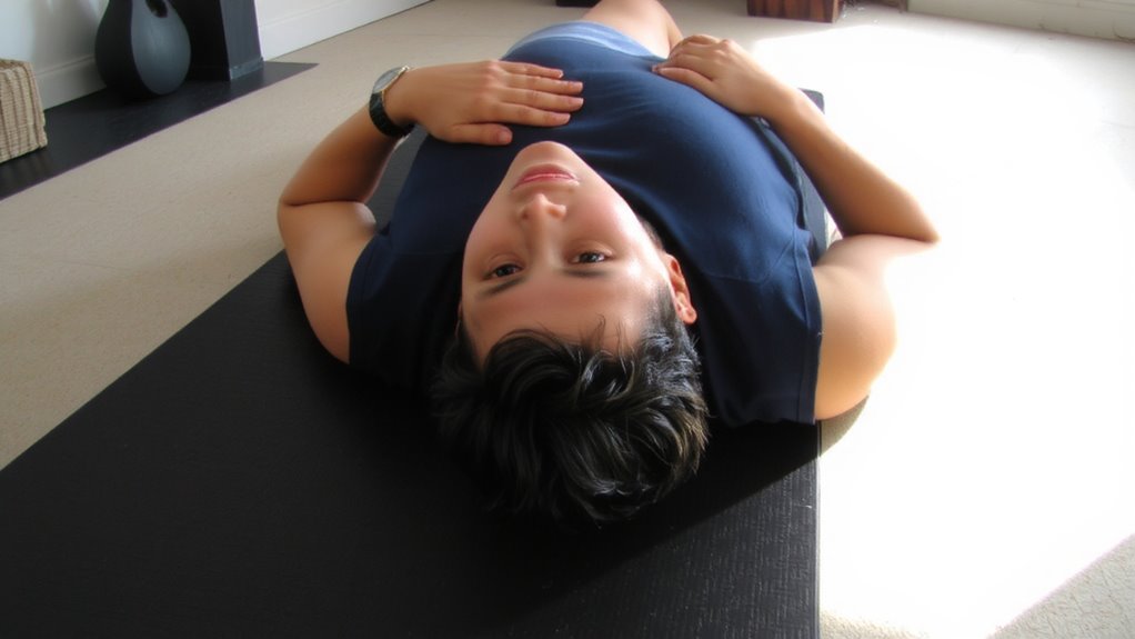supine chin nod exercise