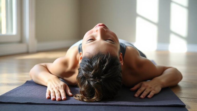 supine chin tucks and nods