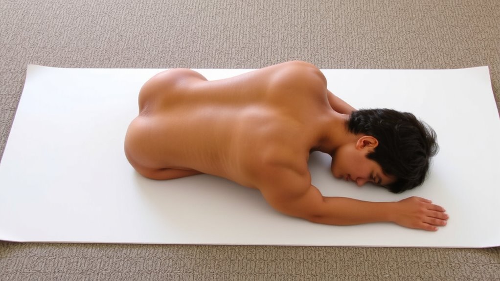 supine position for neck mobility