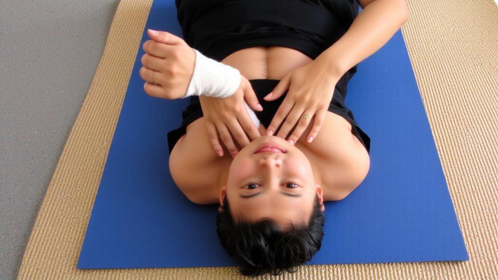 targeted piriformis relief stretch