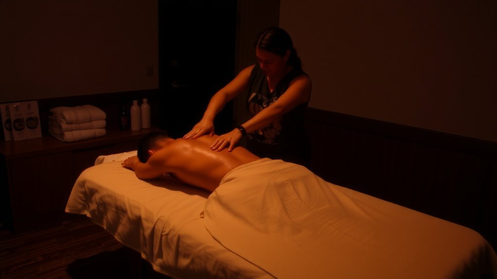 targets deep muscle tension