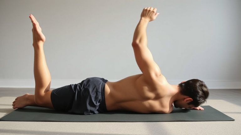 thoracic mobility with arm raises