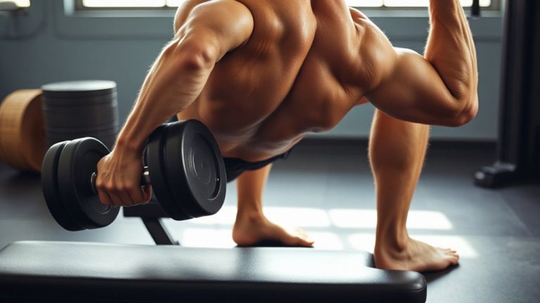 unilateral rowing for gait imbalances