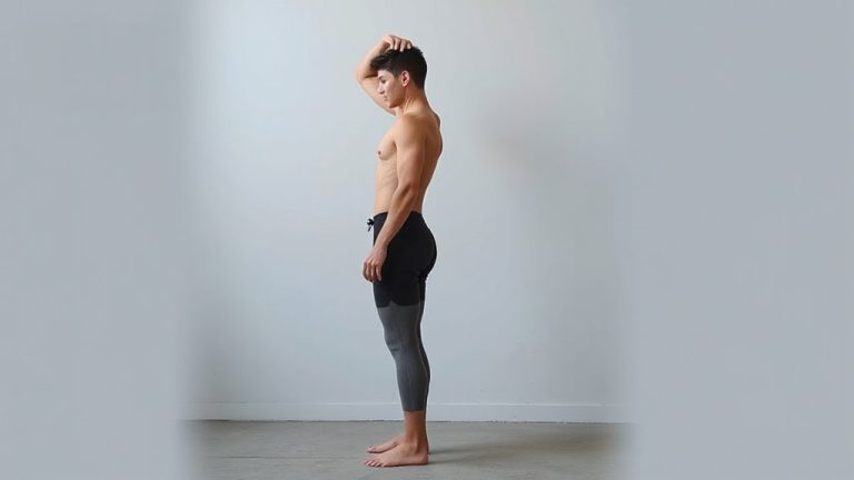 upper trapezius static stretch