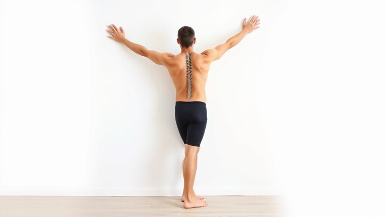 wall assisted thoracic mobility drills