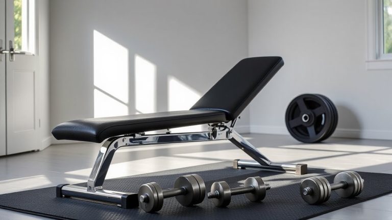 weight bench leg extension