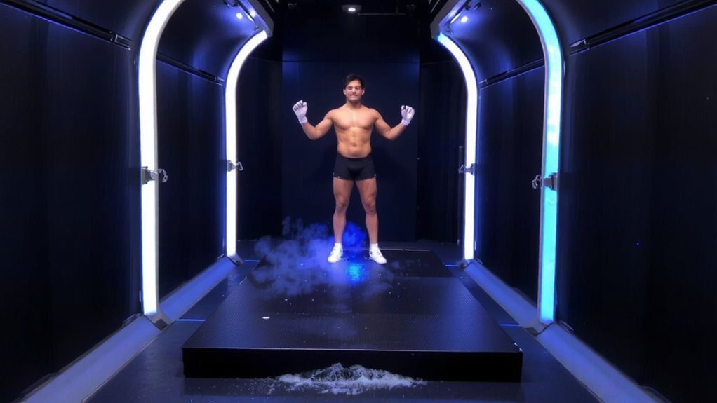 whole body ice bath cold shower metabolic waste